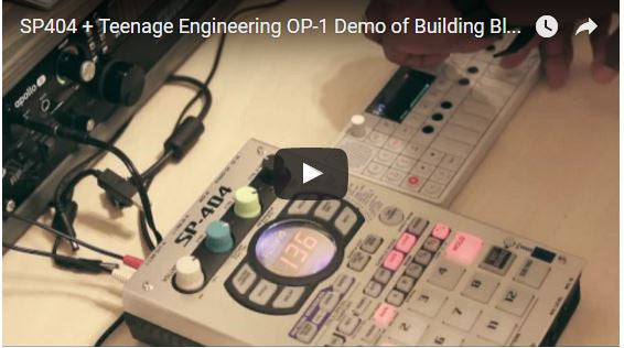 Building Blocks 3 with the OP-1 & the SP404