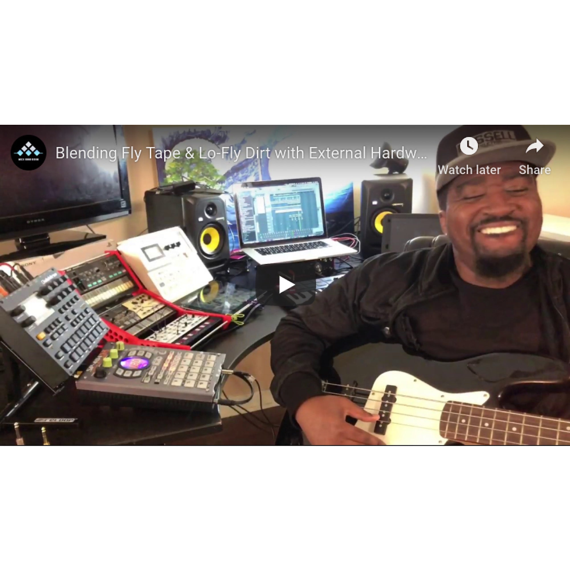 Tony G Blending Fly Tape & Lo-Fly Dirt with External Hardware