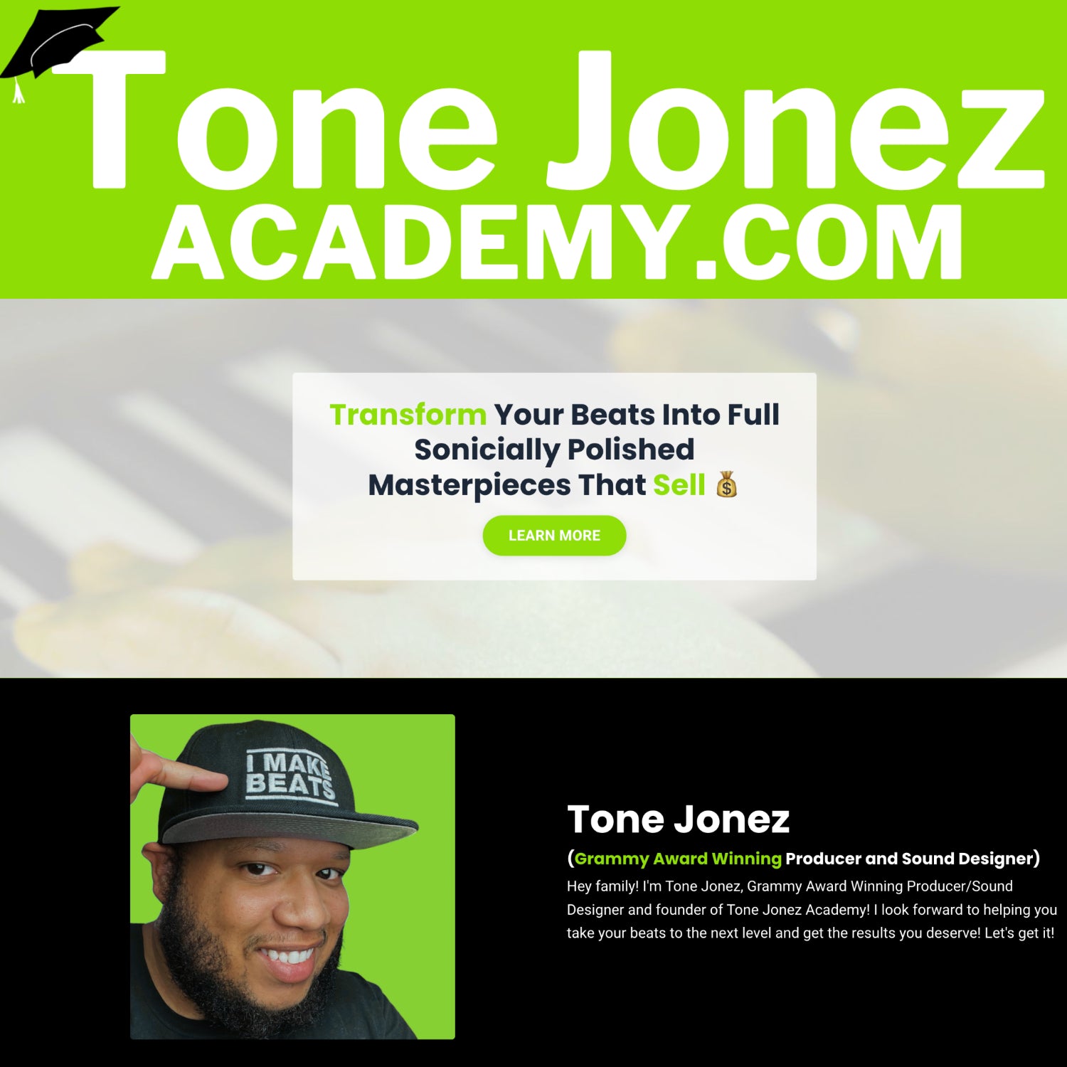 MSXII Squad Tone Jonez Launches ToneJonezAcademy.com