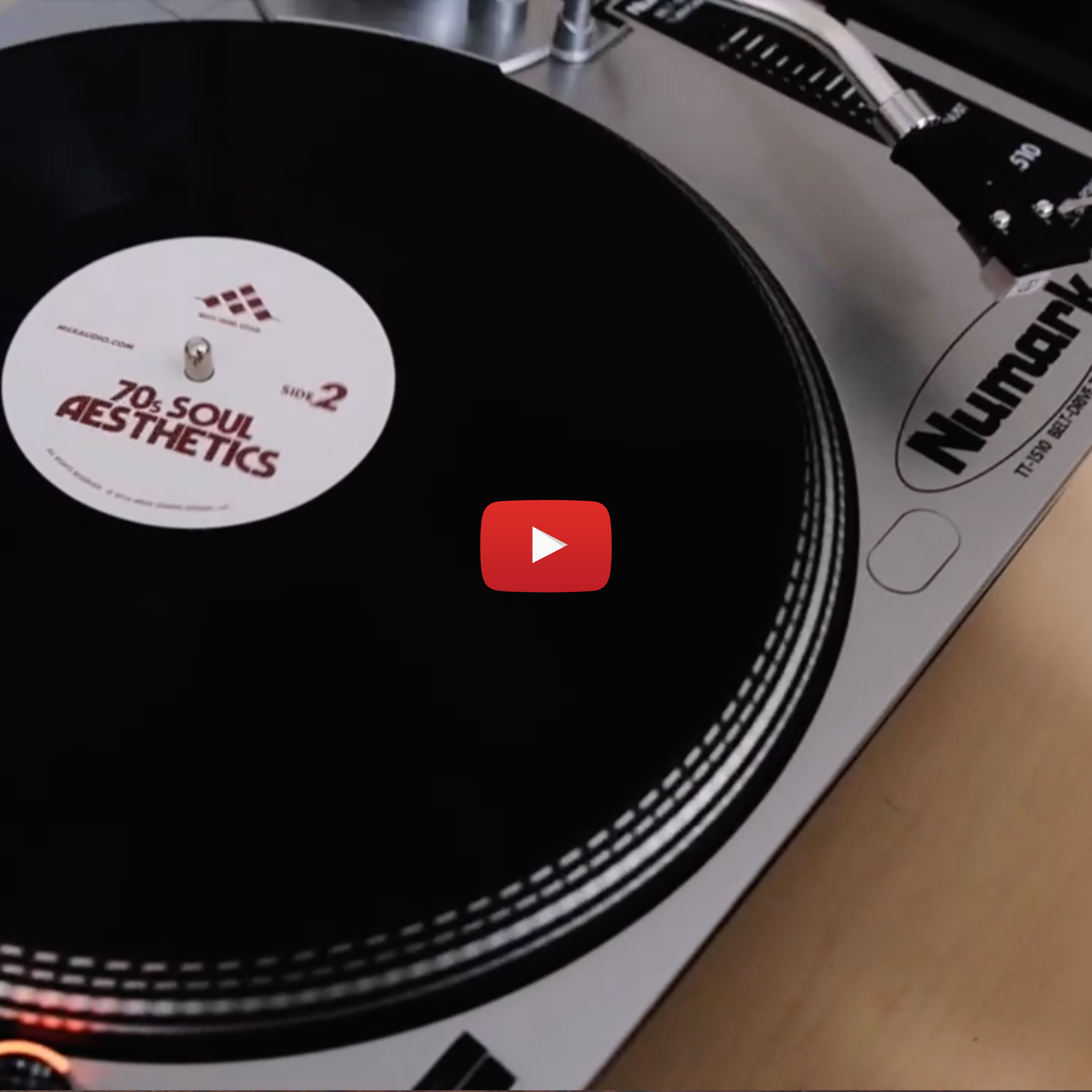 The 70's Soul Aesthetics Vinyl by MSXII Sound Design