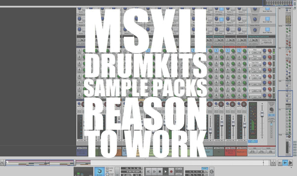 MSXII Drumkits And Sample Packs Tutorial