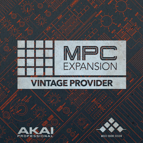 The Vintage Provider MPC Expansion from MSXII and Akai Pro