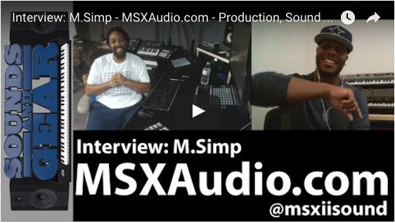 M.Simp Talks with SoundsandGear.com