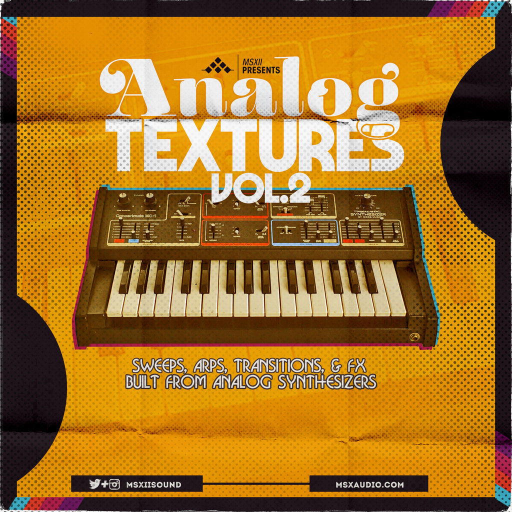 Analog Textures Vol. 2 - Sweeps, Arps, and Transition FX