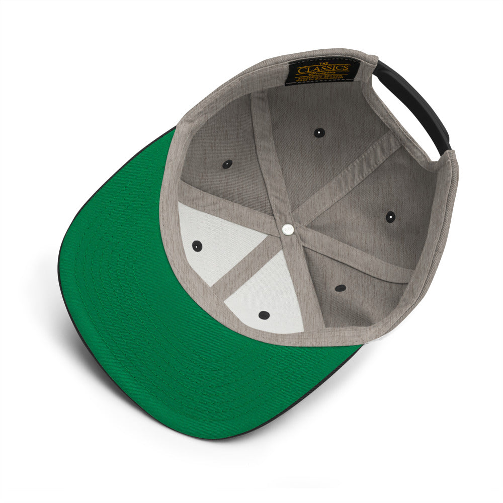 MSXII Snapback Hat - Cwool Grey/Black
